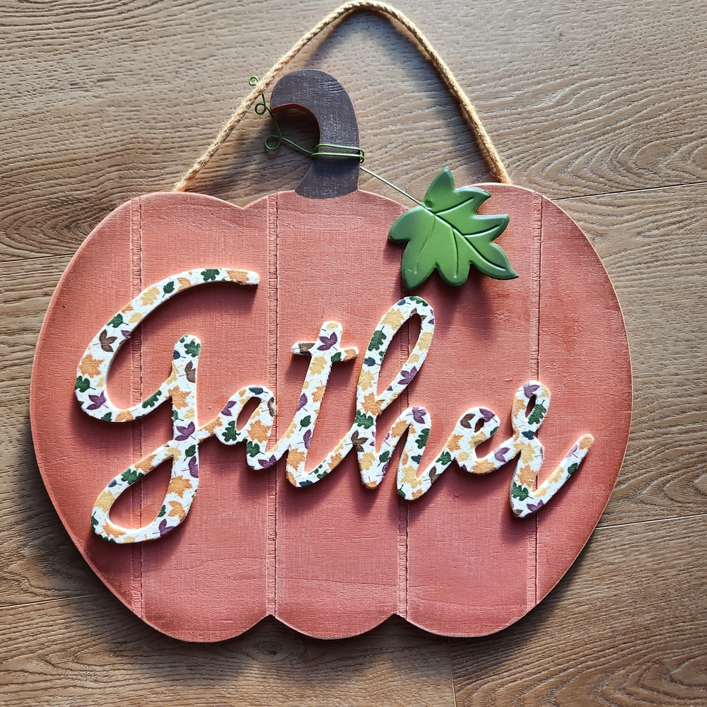 Fall Pumpkin Design Sign